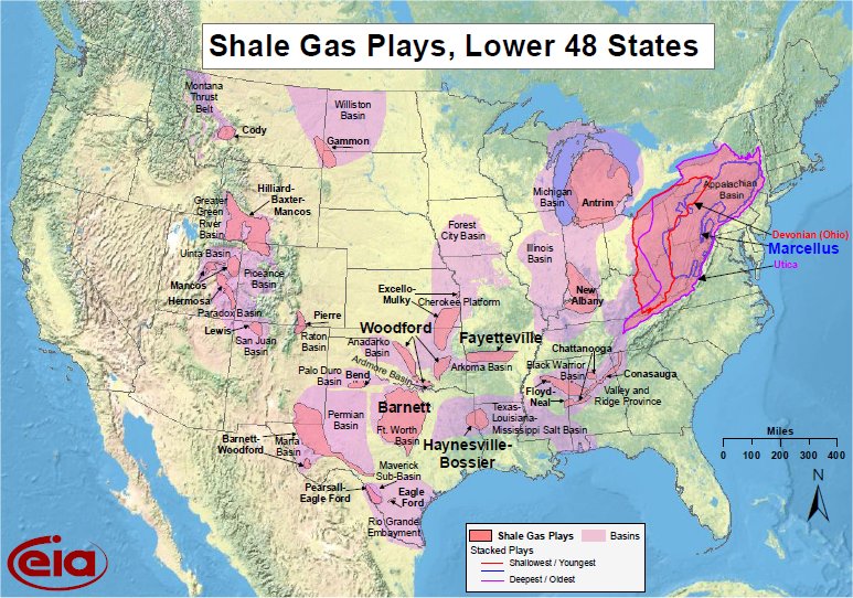 GazSchiste_Carte_USA_EIA shale gas