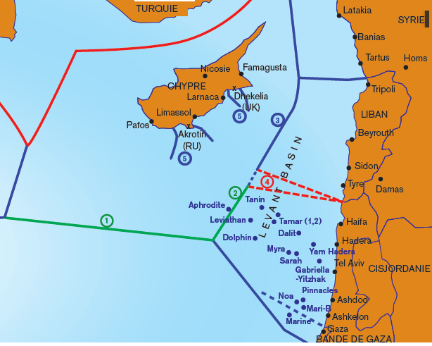Chypre : exportation de gaz vers l'Egypte via un gazoduc ...